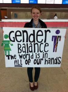 Our gender balance last year was a huge success and I can't wait to do more! Who knows: Maybe this year we can push for gender Equality! 