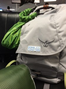 I guess my gear outs me, too. 